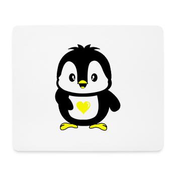 Penguin Cute - Mouse Pad (horizontal) - white - Front