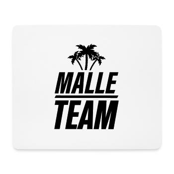 Malle Team - Mouse Pad (horizontal) - white - Front