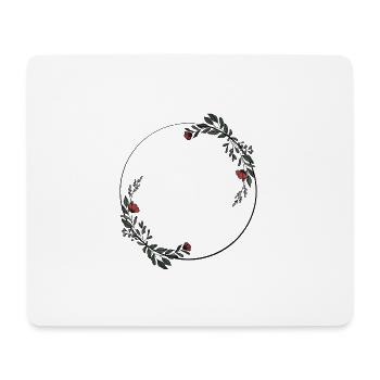 Frame - Mouse Pad (horizontal) - white - Front