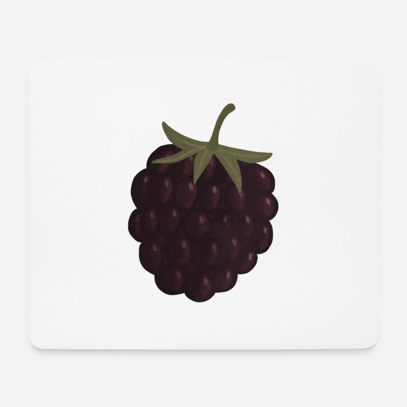 blackberry - Mouse Pad (horizontal) - white