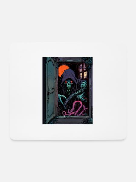 Du hast es eingeladen - Mousepad (Querformat) - Weiß