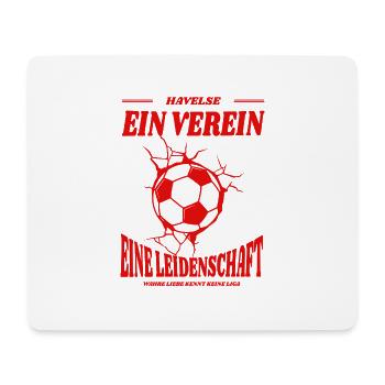 Cadeau de fan de football Havelse - Tapis de souris (format paysage) - blanc - Devant