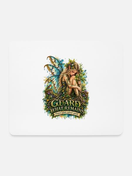 Guardians of Earth - Guard what remains - Mousepad (Querformat) - Weiß