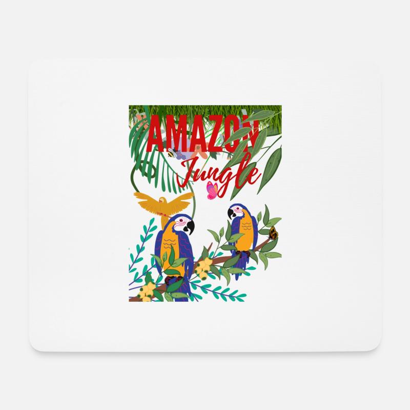 Amazonas - Mousepad (Querformat) - Weiß