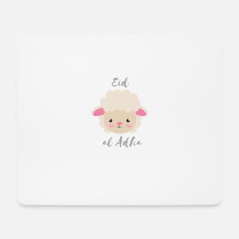 Eid al -Adha- Islam Opferfest-Kurban Bayram TShirt - Mousepad (Querformat) - Weiß