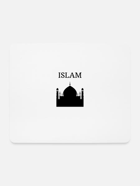 ISLAM MOSCHEE MOSQUE KORAN - Mousepad (Querformat) - Weiß
