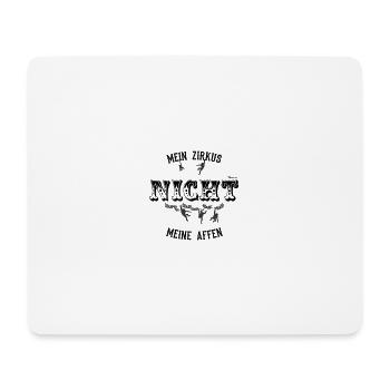 "Alte Bekannte" - Nicht mein Zirkus - Mousepad (Querformat) - Weiß - Vorne