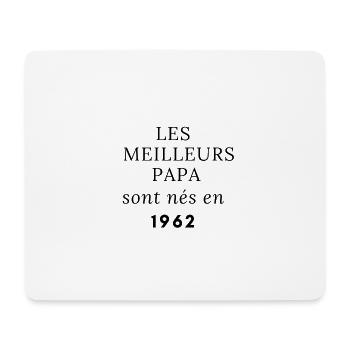 PAPA 1962 - Tapis de souris (format paysage) - blanc - Devant