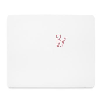 Cats World - Mousepad (Querformat) - Weiß - Vorne