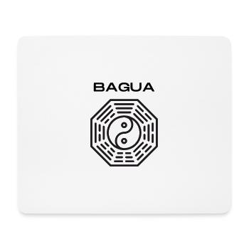 BAGUA PAKUA MARTIAL ART YIN YANG 8 Chinese kua - Mouse Pad (horizontal) - white - Front