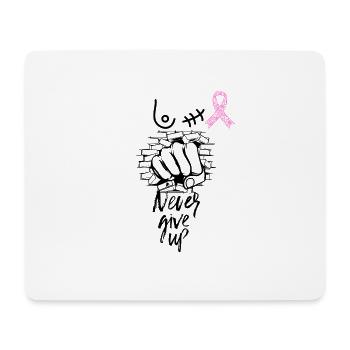 Breast cancer - Mouse Pad (horizontal) - white - Front