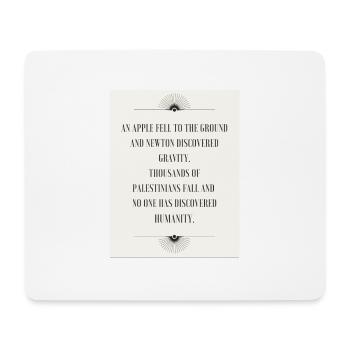 Palestine La palestine sort no était la guerre cadeau - Tapis de souris (format paysage) - blanc - Devant