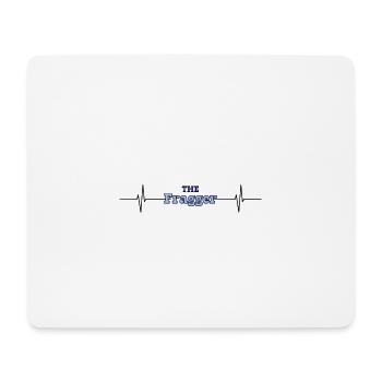 Design « The Fragger » - Tapis de souris (format paysage) - blanc - Devant