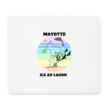 LANDSCAPE OF MAYOTTE - Mouse Pad (horizontal) - white - Front