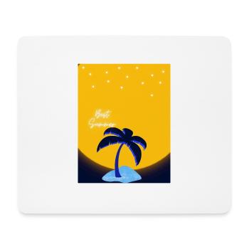 Summer - Mousepad (Querformat) - Weiß - Vorne