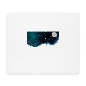 Sky at night - Mouse Pad (horizontal) - white - Front