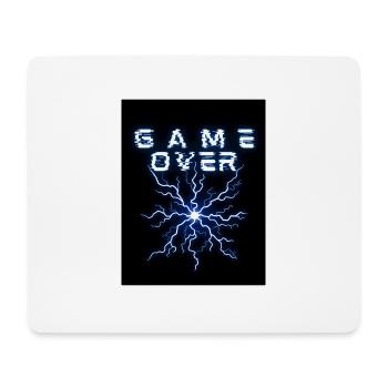 Game over - Mousepad (Querformat) - Weiß - Vorne