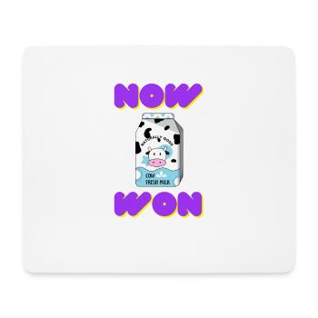cow is better - Tapis de souris (format paysage) - blanc - Devant