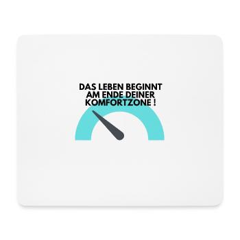 Zone - Mousepad (Querformat) - Weiß - Vorne