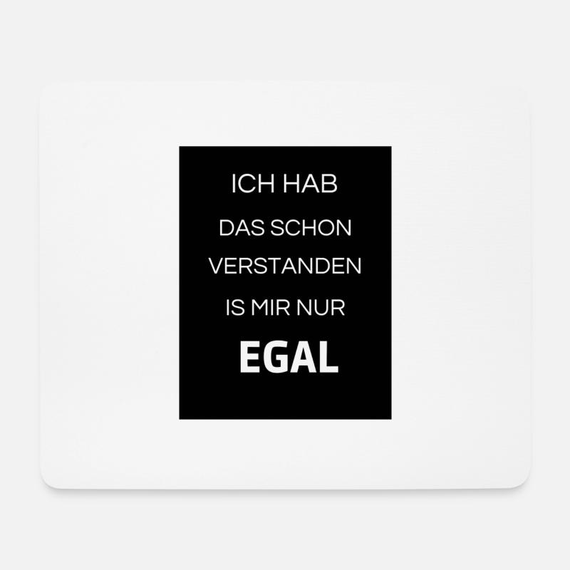 ER WARS 3 - Mousepad (Querformat) - Weiß