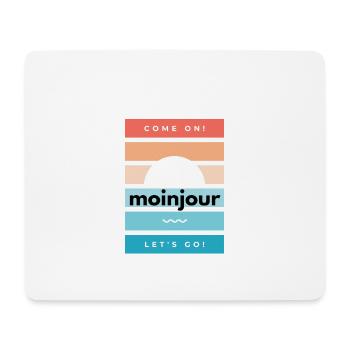moinjour leggo - MoinJour 37 - Mousepad (Querformat) - Weiß - Vorne