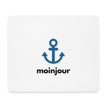 Meer Anker - MoinJour - Mousepad (Querformat) - Weiß - Vorne
