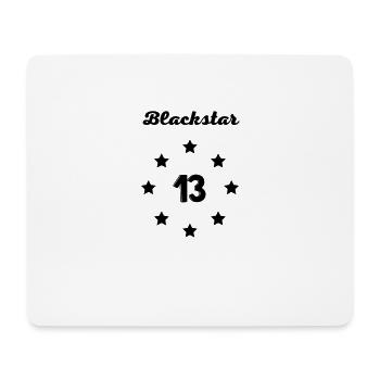Blackstar Sterne - Mousepad (Querformat) - Weiß - Vorne