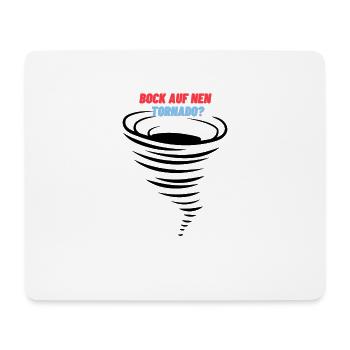 Tornado - Mousepad (Querformat) - Weiß - Vorne