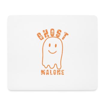 Ghost Malone - Tapis de souris (format paysage) - blanc - Devant