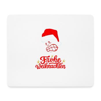 Ugly Christmas Merry Christmas Design par vauART - Tapis de souris (format paysage) - blanc - Devant