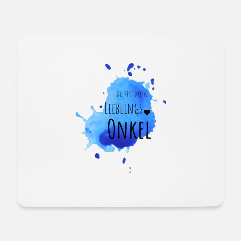 Lieblings Onkel - Mousepad (Querformat) - Weiß