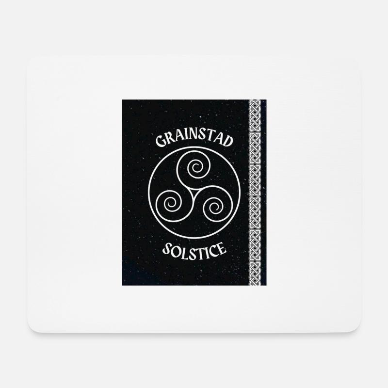 Irisch für Sonnenwende - Mousepad (Querformat) - Weiß