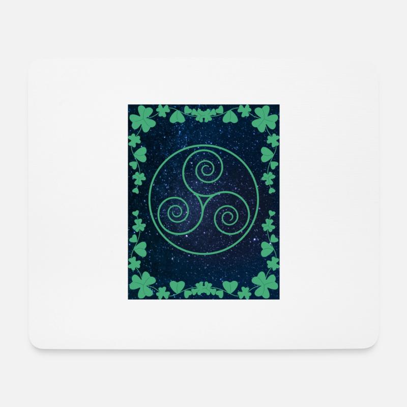 Skyseasons - Mousepad (Querformat) - Weiß