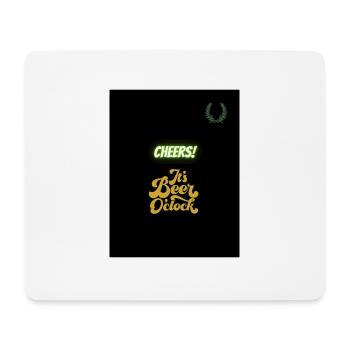 Cheers - Mousepad (Querformat) - Weiß - Vorne
