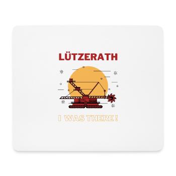 Lützerath 1 - Mousepad (Querformat) - Weiß - Vorne