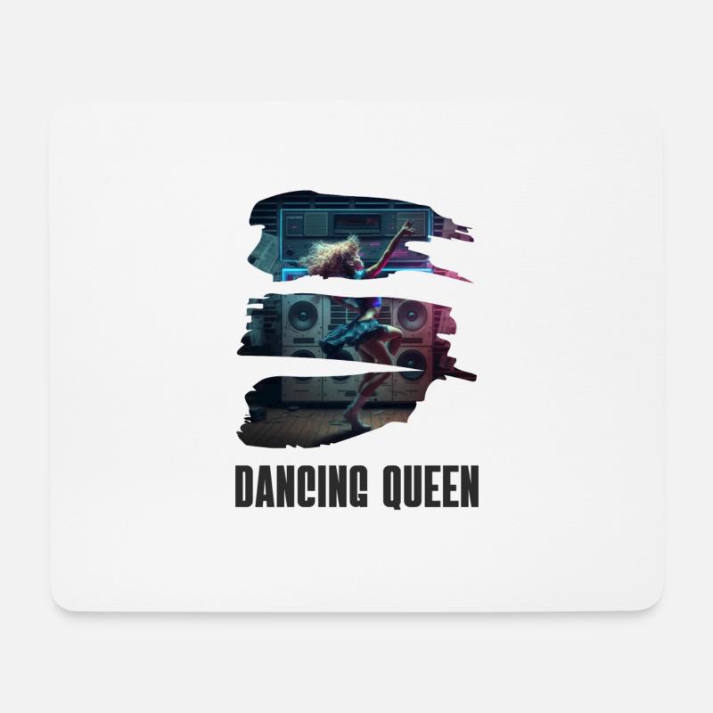 Dancing Queen - Mousepad (Querformat) - Weiß
