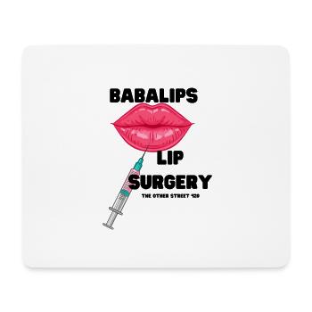 babaliplipsurgeryotherrsttreet - Mousepad (Querformat) - Weiß - Vorne