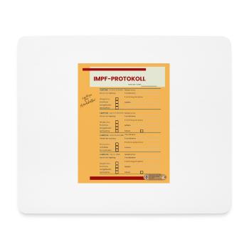 Vaccination protocol - Mouse Pad (horizontal) - white - Front