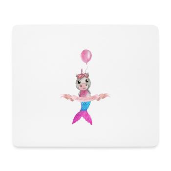 Fly with your dreams - Mouse Pad (horizontal) - white - Front
