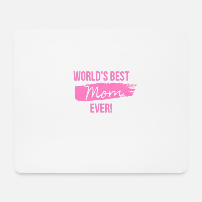 Die beste Mutter der Welt aller Zeiten! - Mousepad (Querformat) - Weiß
