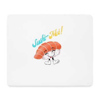 Sushi-moi ! - Tapis de souris (format paysage) - blanc - Devant
