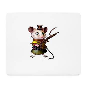 Steam Maus - Mousepad (Querformat) - Weiß - Vorne