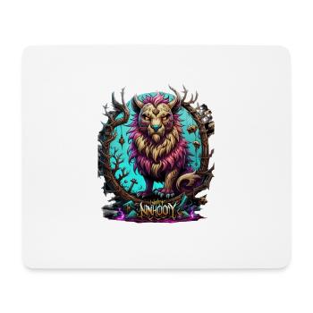Graffiti Monster - Mousepad (Querformat) - Weiß - Vorne