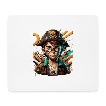 PiratBoy - Mousepad (Querformat) - Weiß - Vorne