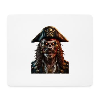Pirate - Tapis de souris (format paysage) - blanc - Devant