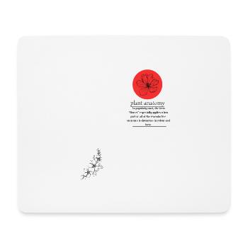 Beautiful Flower Design - Mouse Pad (horizontal) - white - Front