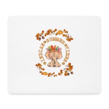 Indian Summer Vibes, Summer,Hippiestyle, Animal - Mousepad (Querformat) - Weiß - Vorne