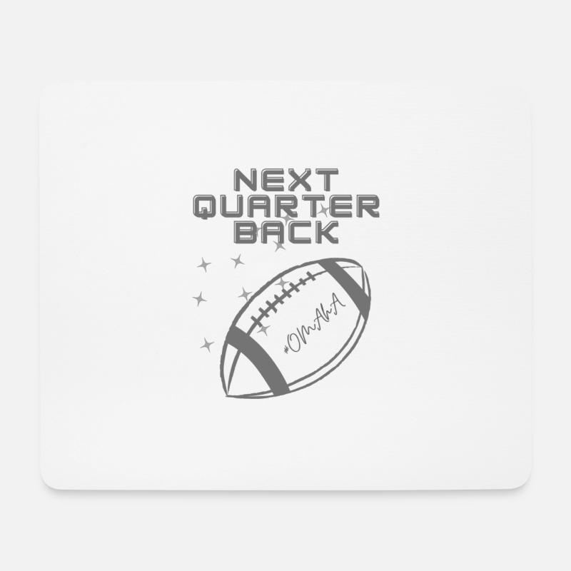 Family´s Next Quarterback - Mousepad (Querformat) - Weiß