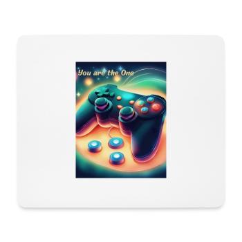 You are the One 1 - Mousepad (Querformat) - Weiß - Vorne
