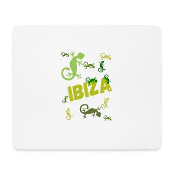 Ibiza Geckos - Mousepad (Querformat) - Weiß - Vorne